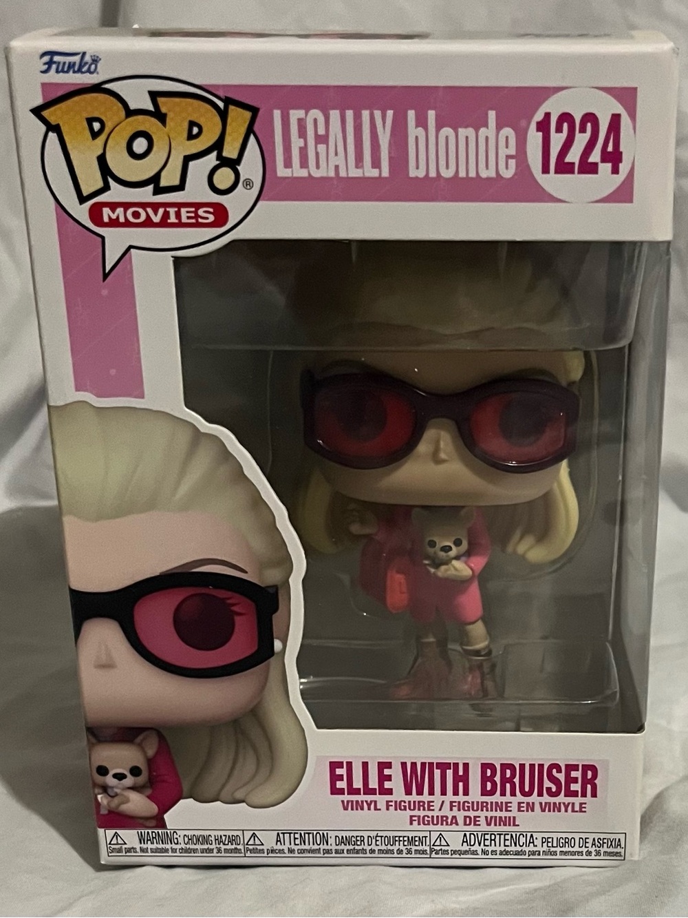 Funko Pop! Elle with Bruiser – Pink and Red Outfit